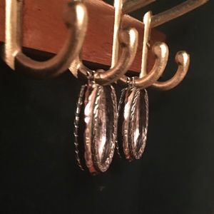 Beautiful hoop earrings